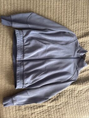 lululemon athletica Light Gray Zip Jacket